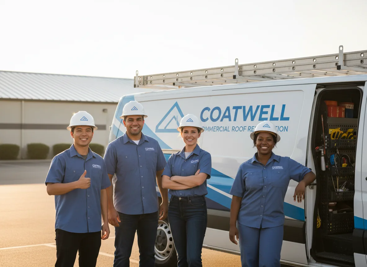 Commercial roof coating company in Elmore, OH